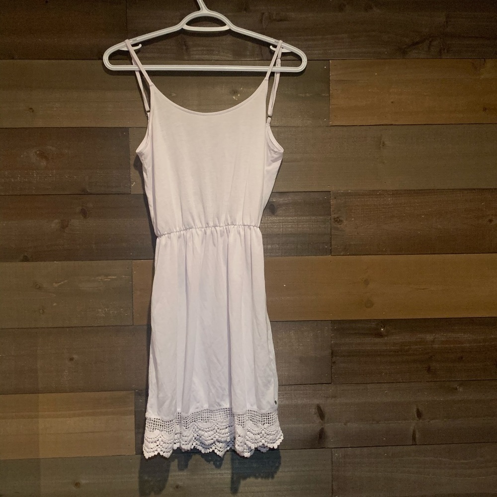 Simple cute white dress